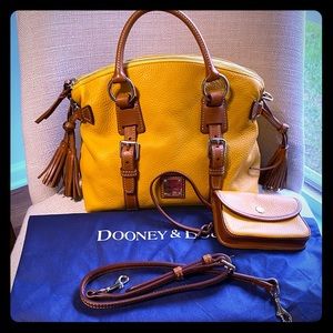 Dooney & Bourke Satchel w/ Matching Wristlet